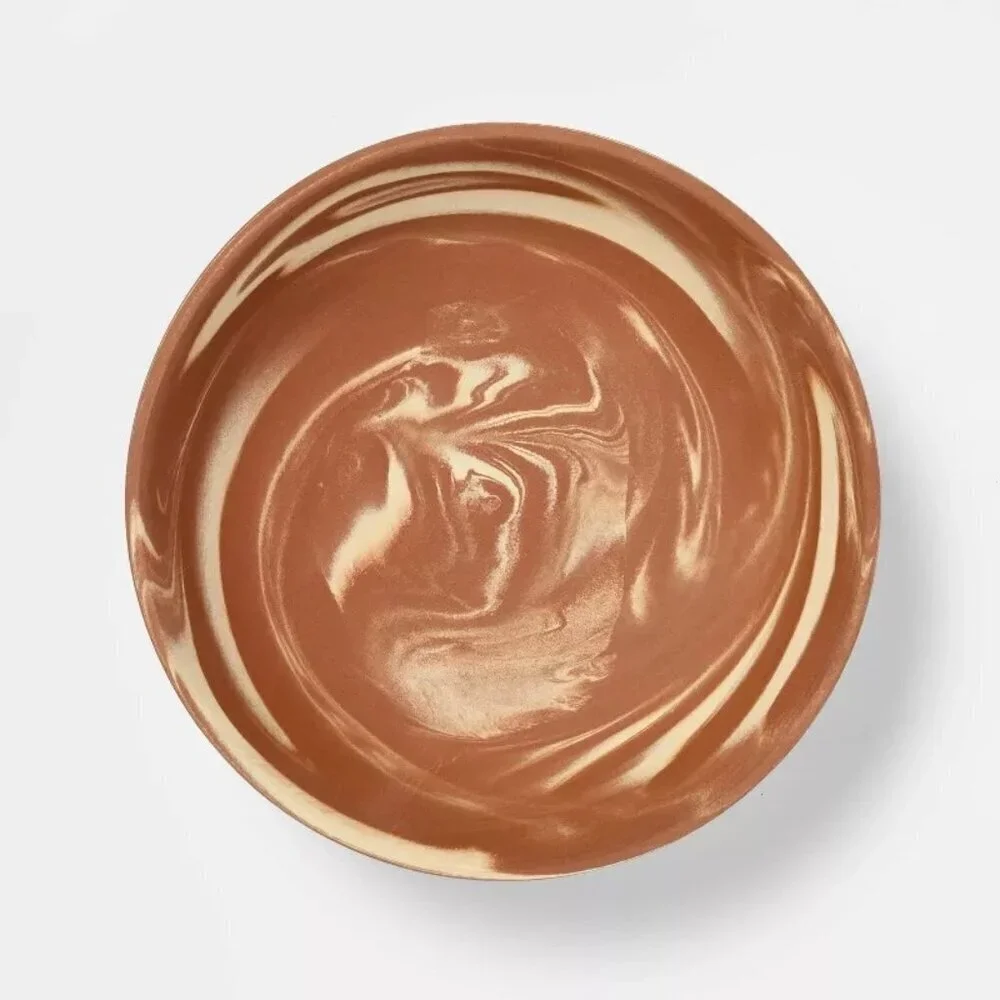 Marbled Ceramic Decorative Bowl Rust‎ - Threshold Studio McGee, Target